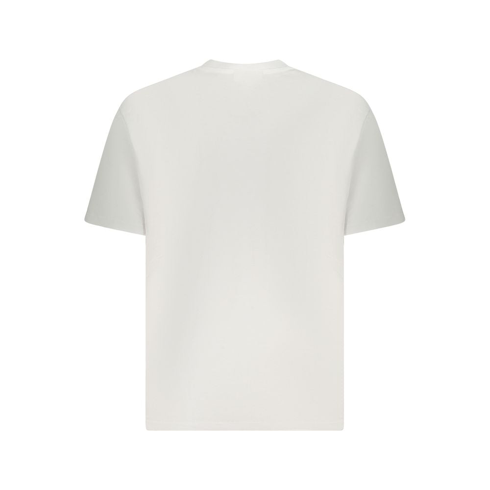 Calvin Klein White Cotton Men T-Shirt CA-39295-XXL
