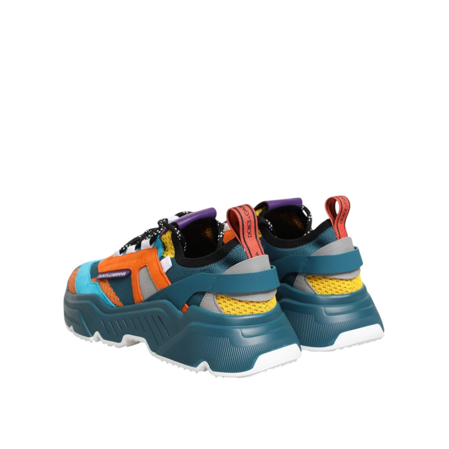 Dolce & Gabbana Multicolor Daymaster Low Top Sneakers Shoes MV7839-42.5