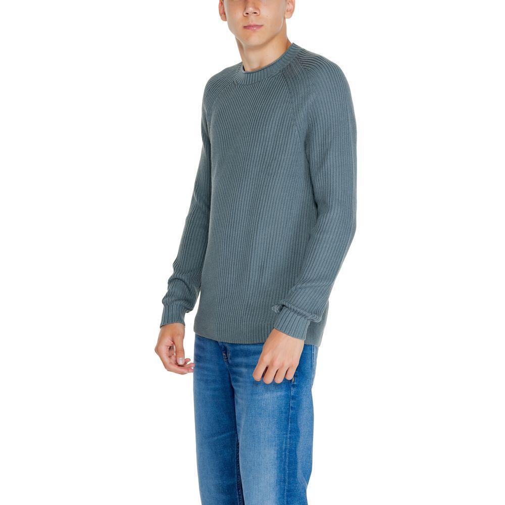 Calvin Klein Jeans Green Organic Cotton Sweater CA-14569002482-IT48 | L
