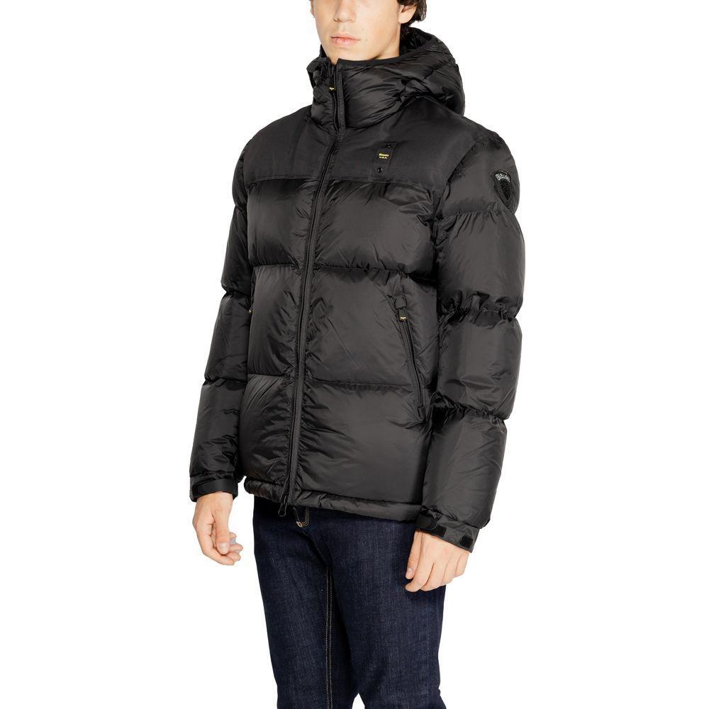 Blauer Black Polyamide Jackets & Coat BL-14721500009-IT46 | M