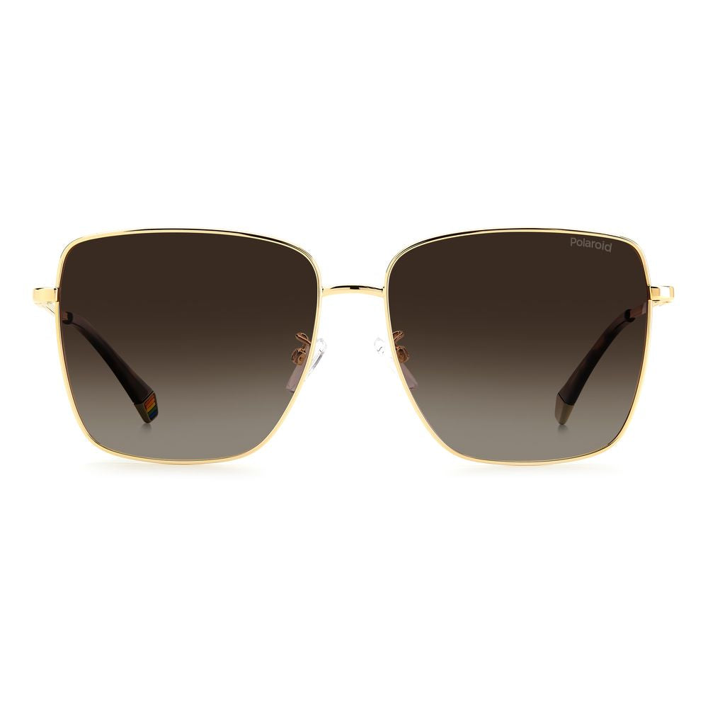 Polaroid Gold Metal Sunglasses POPLD6164GS06JLAAC