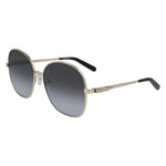Salvatore Ferragamo Gold Metal Sunglasses SFSF242S711AC