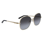 Salvatore Ferragamo Gold Metal Sunglasses SFSF242S711AC