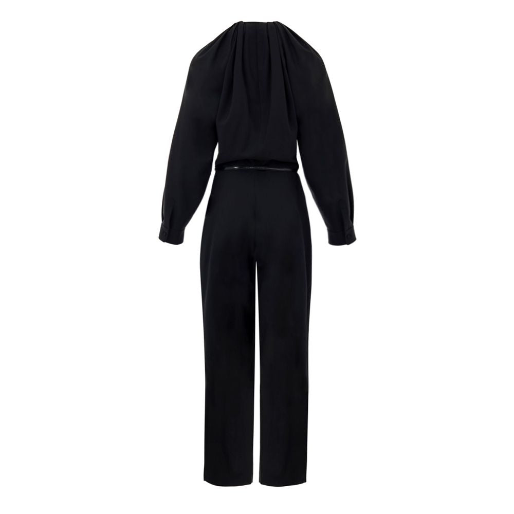 Gucci Black Wool Jumpsuit GU-9814676-IT44|L