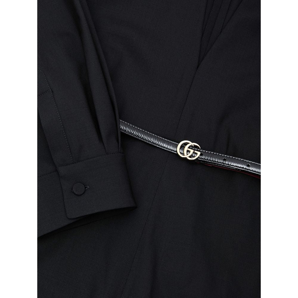 Gucci Black Wool Jumpsuit GU-9814676-IT44|L