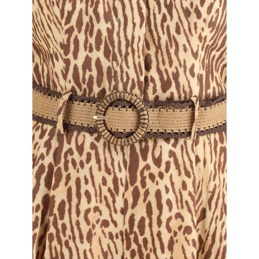 Zimmermann Leopard short Dress ZI-5132YSS255TLE-2