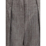 Brunello Cucinelli Lurex effect Pants BR-MP517P8958C1141-IT44 | L