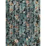 R13 Ruffle floral Shirt R-R13WR478R586B-S