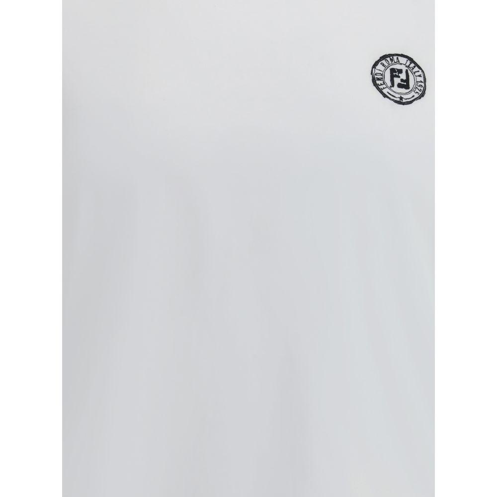 Fendi Cotton T-Shirt FE-FY1319AV0HF0QA0-L