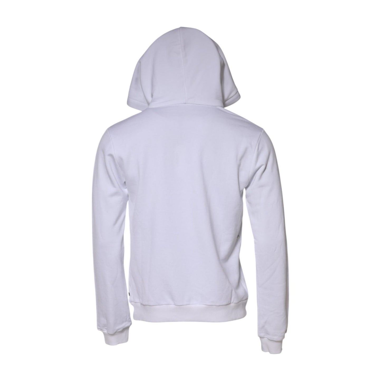 Dolce & Gabbana White Sacred Heart Hooded Sweatshirt Sweater TSH90627-50