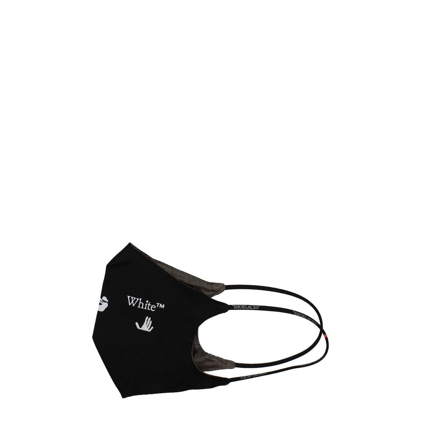 Off-White Black Cotton Facemasks OF8547171631369BT