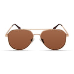 Kenneth Cole Gold Metal Sunglasses KCKC30095932EAC