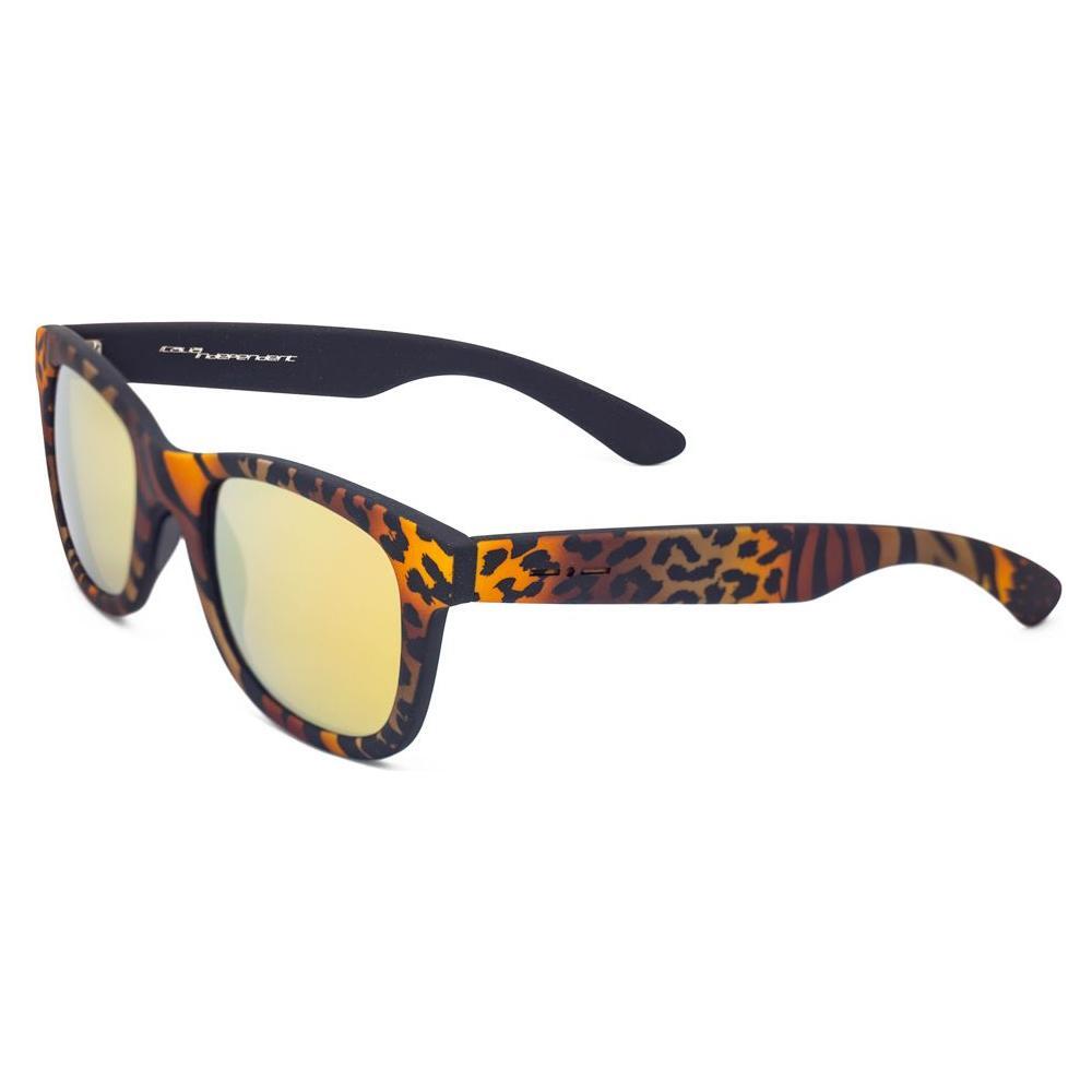 Italia Independent Orange Acetate Sunglasses