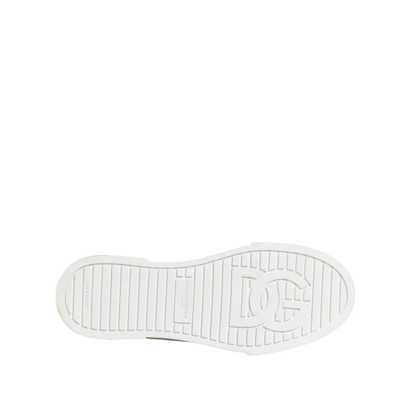 Dolce & Gabbana White Pink Canvas Low Top Sneakers Shoes LA12790-36