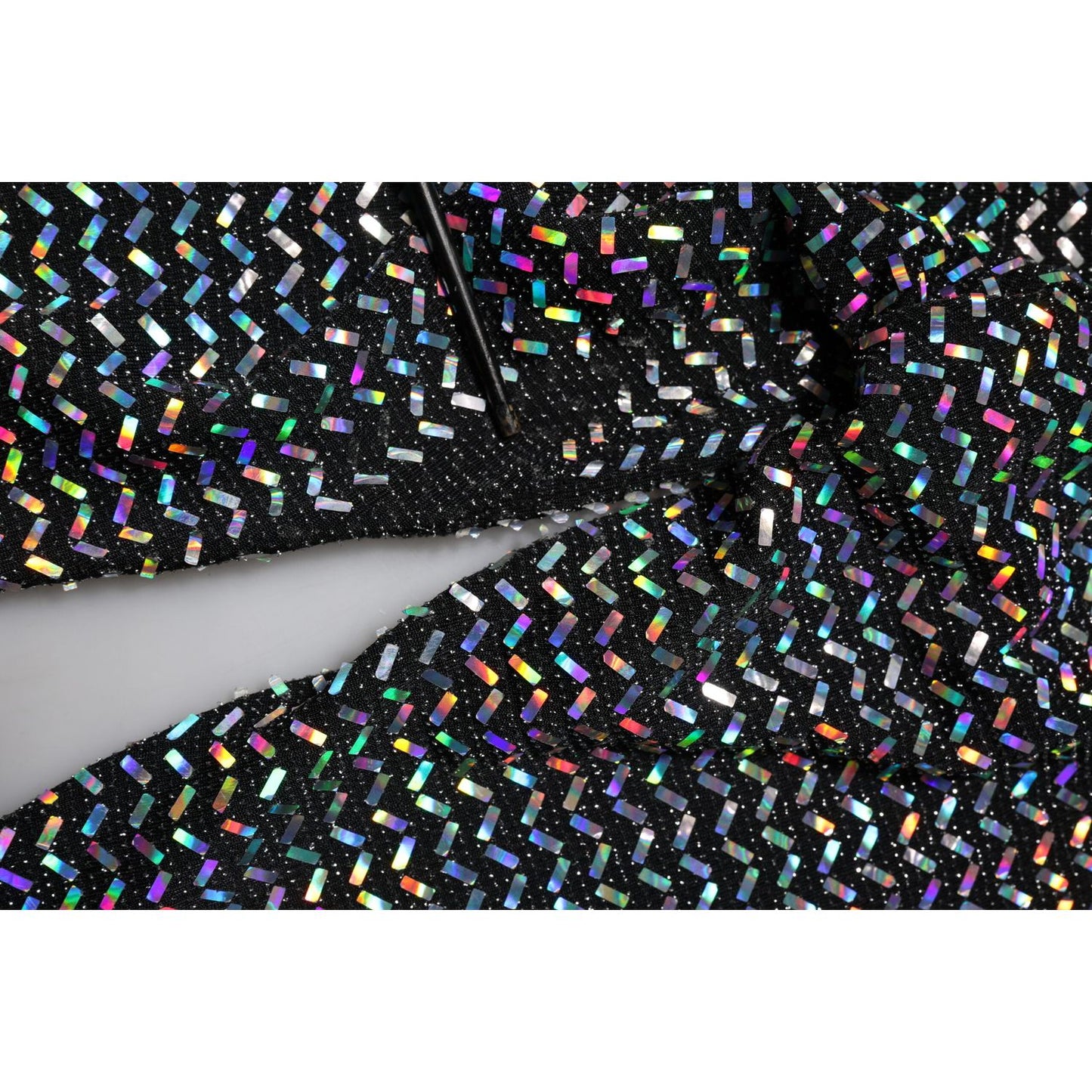 Dolce & Gabbana Multicolor Sequined Leggings Trouser Pants PAN76693-46