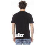Invicta Black Cotton Men T-Shirt IN-24034-S