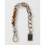Dolce & Gabbana Silver Chain Brass Beaded Lobster Clasp Logo Men Bracelet SMY11079