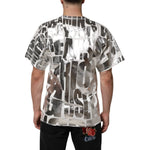 Dolce & Gabbana White Metallic Print Cotton CrewNeck T-shirt TSH9059-46