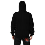 Dolce & Gabbana Black Cotton Plaque Track Cardigan Sweater TSH90781-44