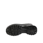 Dolce & Gabbana Metallic Black Pull On Rain Boots Men Shoes MV7885-42