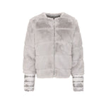 Maison Espin Gray Polyester Jackets & Coat MA-1640-XL