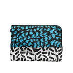 Dolce & Gabbana Multicolor Printed Nylon Logo Plaque Men Clutch Pouch Bag