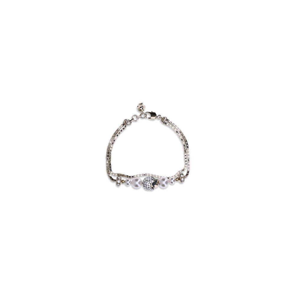 Alexander McQueen Skull Bracelet AL-836475J161P1953-ONE SIZE