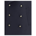 Valentino Double-breasted Coat VA-7V3CJ047AW8FA8-IT46 | S