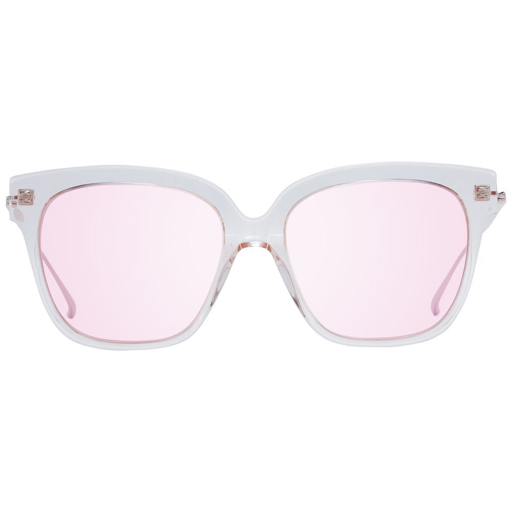 Scotch & Soda Multicolor Acetate Sunglasses with pink lenses, showcasing a stylish design and vibrant colors.