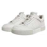 Dolce & Gabbana White Miami Leather Low Top Men Sneakers Shoes MV7788-40