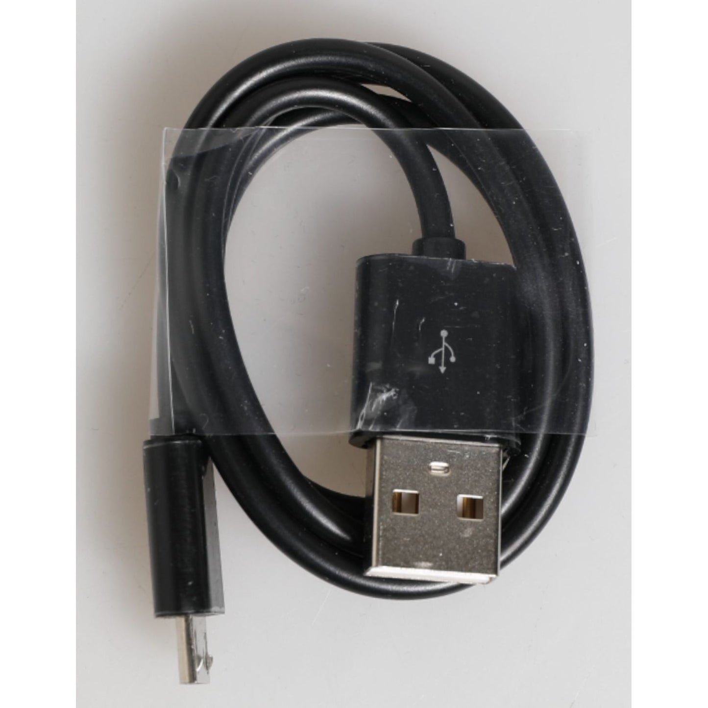Dolce & Gabbana Black Leather Exotic Skin 3000mAh Power Bank Charger USB SMY10712