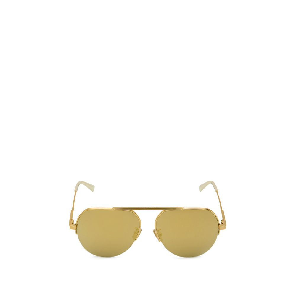 Bottega Veneta Gold Metal Sunglass BOVE-10126659