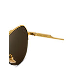 Bottega Veneta Gold Metal Sunglass BOVE-10126659