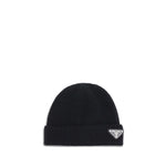 Prada Beanie Hat with logo PR-2HC4263IMF0002-S