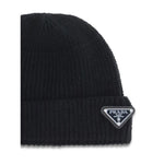 Prada Beanie Hat with logo PR-2HC4263IMF0002-S