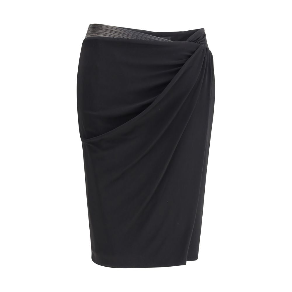 Versace Draped jersey Skirt VE-10219891A144751B000-IT42 | L