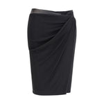 Versace Draped jersey Skirt VE-10219891A144751B000-IT42 | L