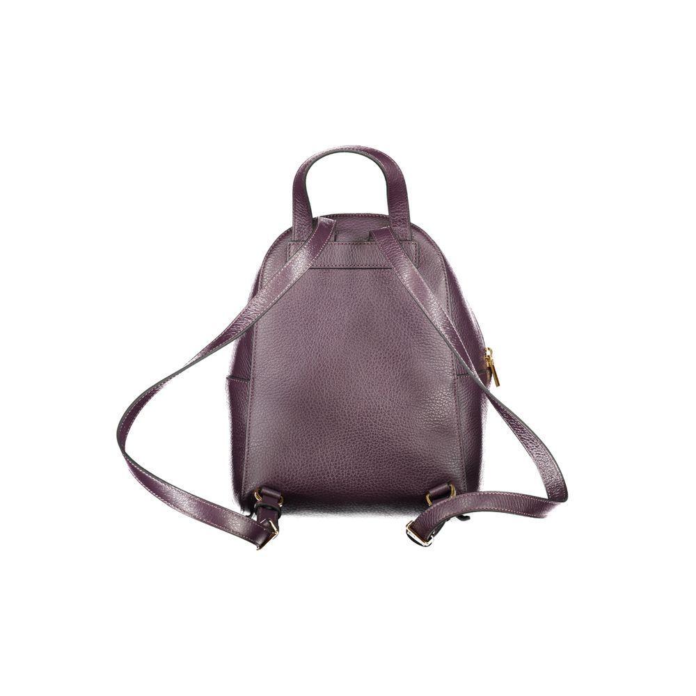 Coccinelle Purple Leather Women Backpack CO-39485