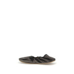 The Row Rounded Ballerinas TH-F1637N66BLK-EU40/US10