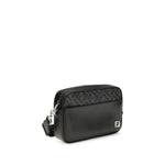 Fendi FF leather and canvas Shoulder Bag FE7M0286AJF0F0GXNBB
