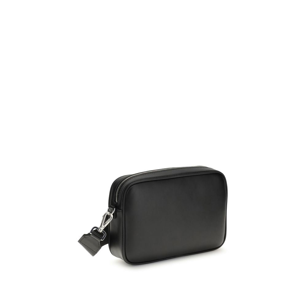 Fendi FF leather and canvas Shoulder Bag FE7M0286AJF0F0GXNBB