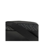 Fendi FF leather and canvas Shoulder Bag FE7M0286AJF0F0GXNBB