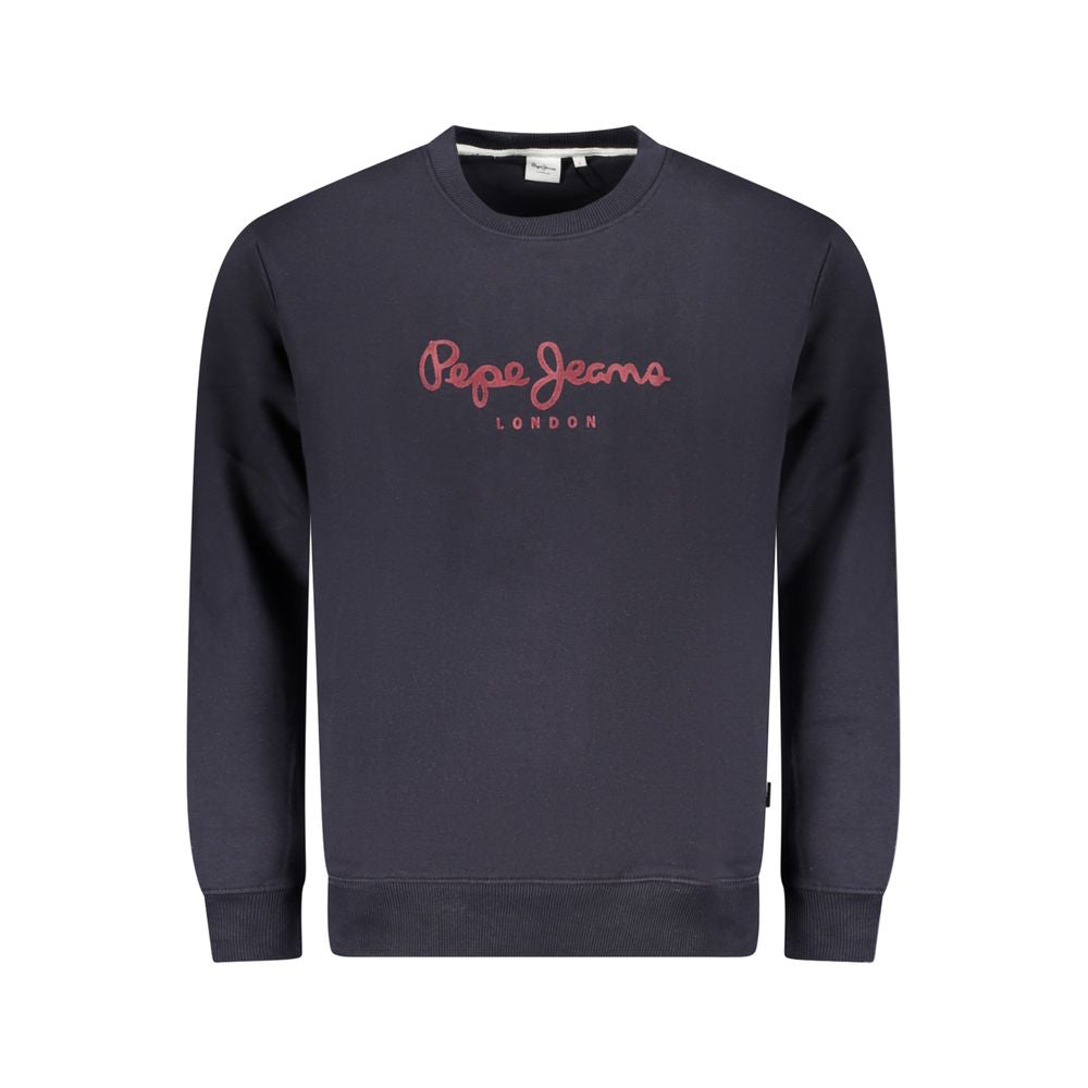 Pepe Jeans Blue Cotton Men Sweater PE-39591-L