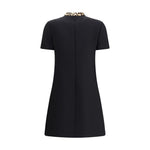 Valentino Crepe couture short Dress