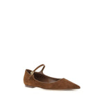 Dolce & Gabbana Suede and nappa leather Ballerinas DO-CB0267AQ1348S803-EU36/US6