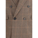 Saint Laurent Prince de Galles wool Blazer
