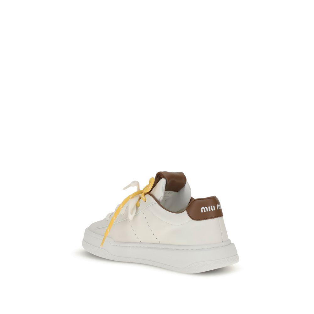 Miu Miu Double-Lace Sneakers MI-5E387EF0053L48F0TPR-EU39/US9