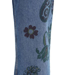 Etro Flower and bee print flare Jeans ET-WRNB0029AKC92S9880S9880-26