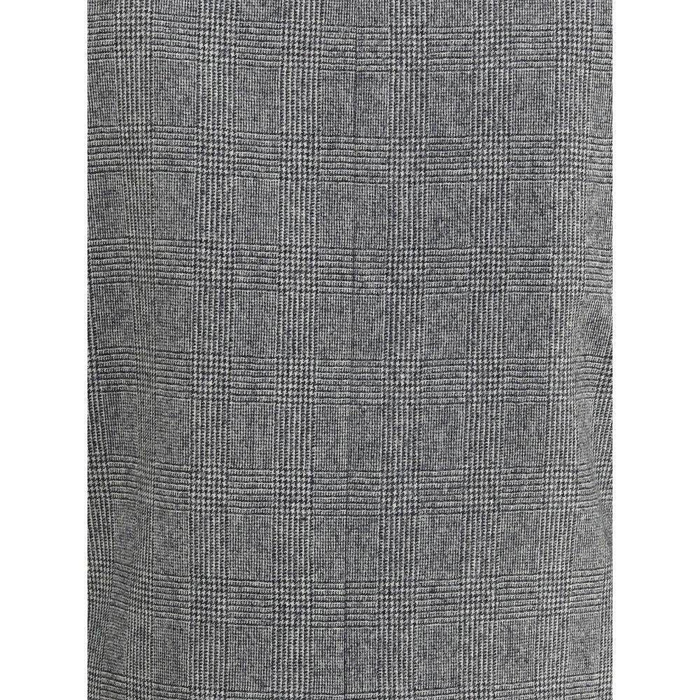 Saint Laurent Prince de Galles wool flannel Blazer