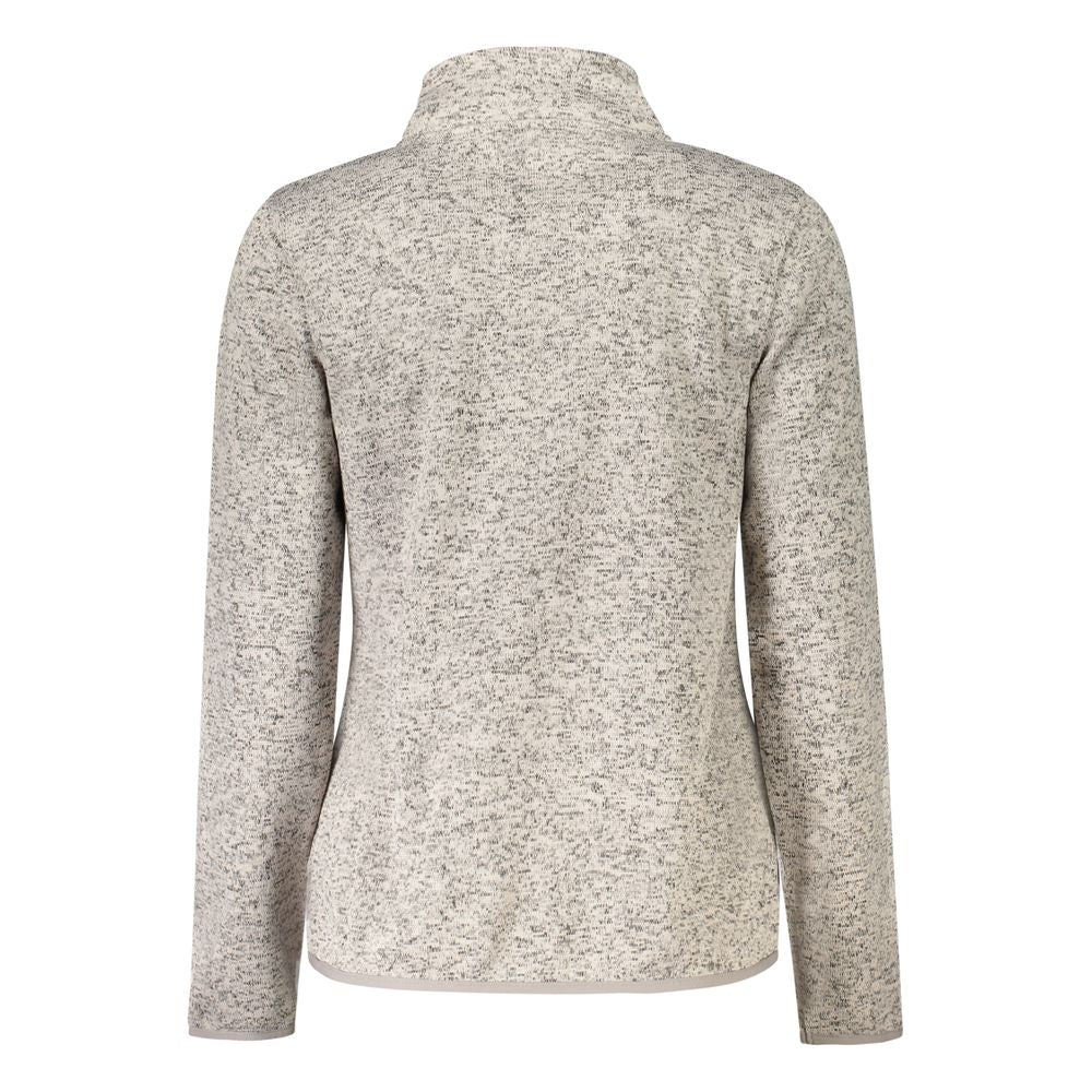 Norway 1963 Beige Polyester Women Sweater NO-39683-S